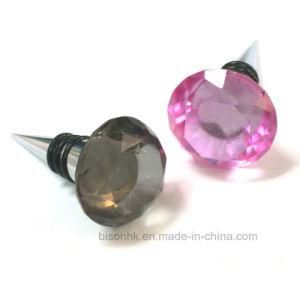 China High Quality Metal Bottle Stopper with Crystal