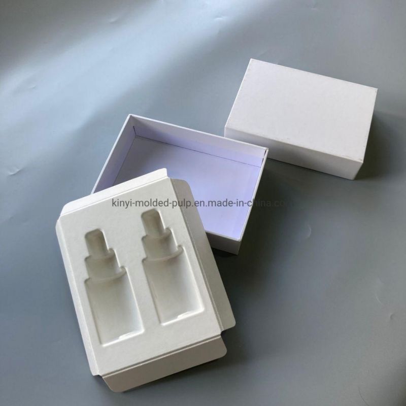 Custom Biodegradable White Matte Cosmetic Paper Box