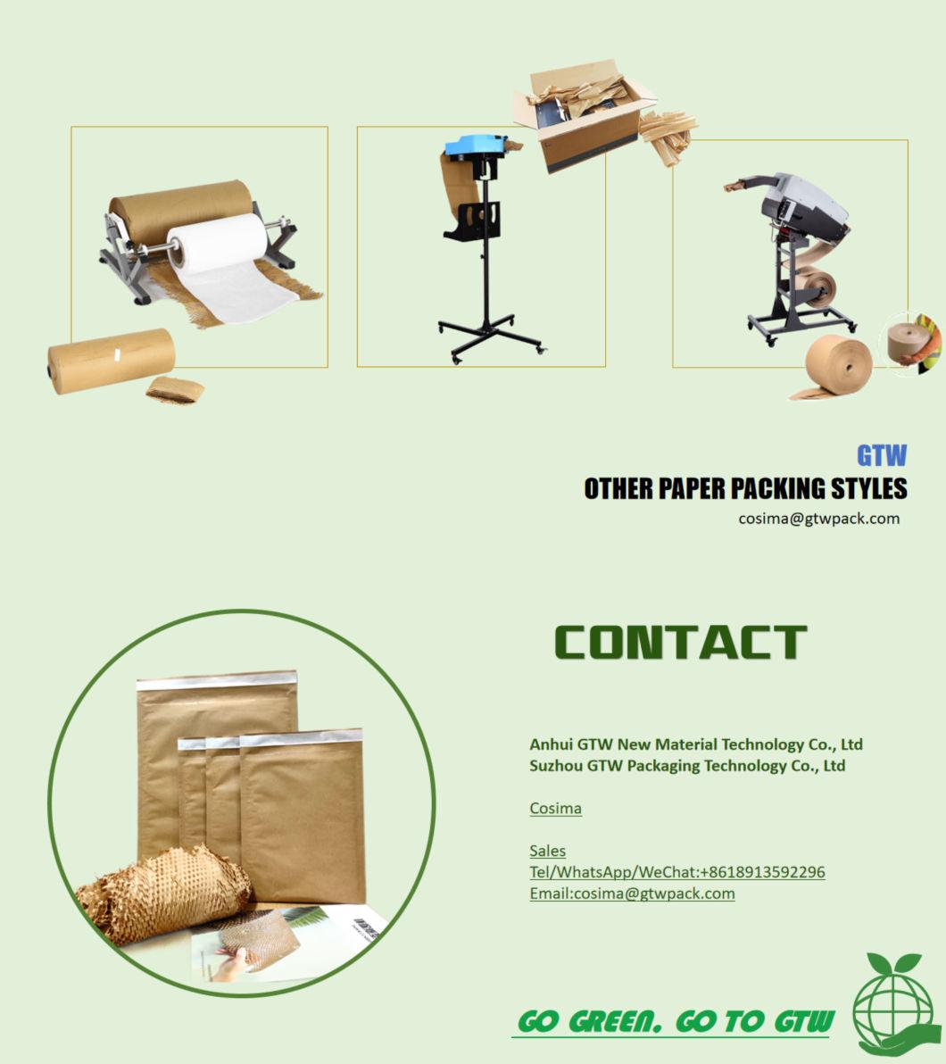 100% Recyclable Factory Direct Custom Honeycomb Paper Padded Mailer for Transportation