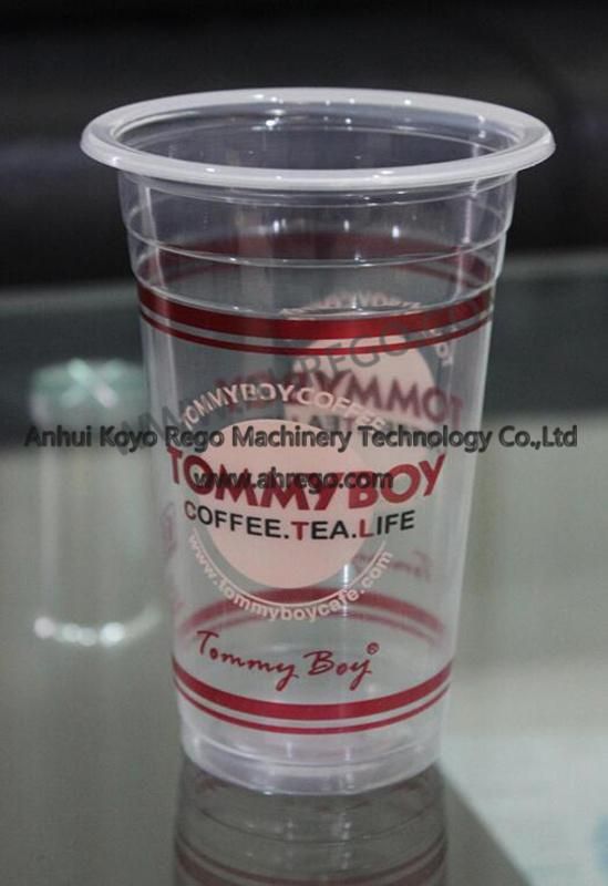 Plastic cup for water cup filling machine