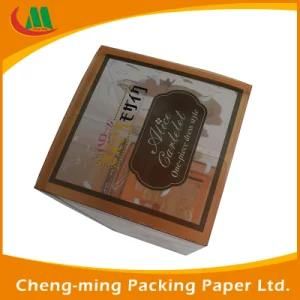 Cuboid Hat Paper Box PVC Window Paper Box with Transparent Cover