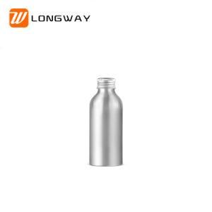 120ml Aluminum Bottle with Aluminum Cap for Cosmetic Packaging