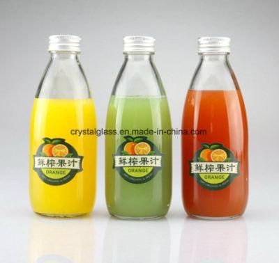 Big Capacity Frosted Fruit Juice Packing Glass Bottle