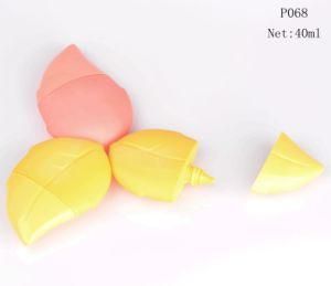 40ml Leaf Shape Plastic Cosmetic Soft Tube Body Cream Container