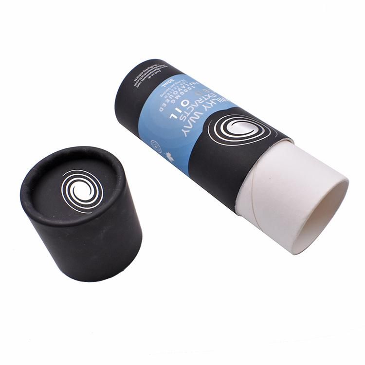 Custom High Quality Silver Foil Paper Tube for Packaging Glass Bottle