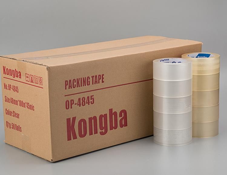 Low Noise BOPP Packing Tape for Public and Office Use