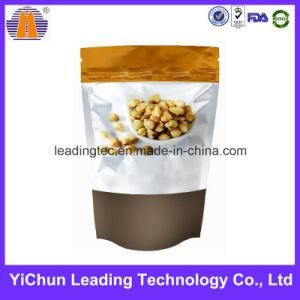 Customized Laminated Stand up Sealed Zipper Plastic Snack Food Bag