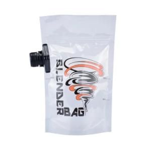 Food Grade Plastic Packaging Bag Pouch for Water Wine Packaging Liquid Juice Beverage Drinking Stand up Pouches with Spout