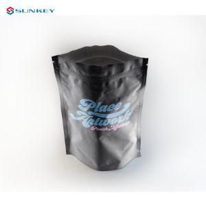Stand up Customised Matte Stand up Aluminum Zipper Bags with Clear Window