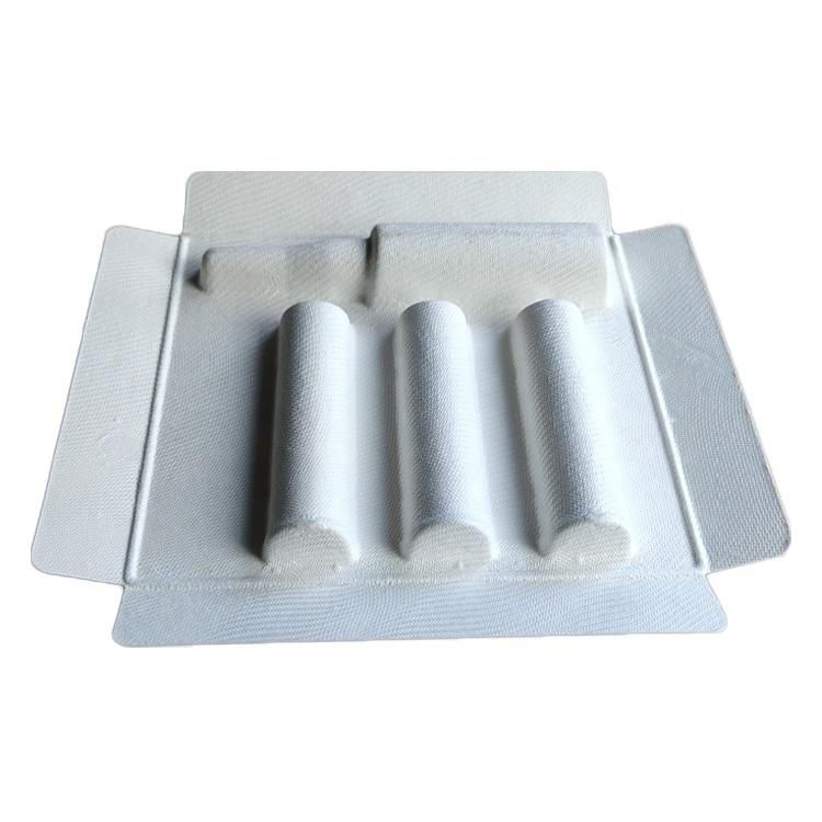 Biodegradable Luxury Packaging Sugarcane Paper Pulp Tray for Gift Box