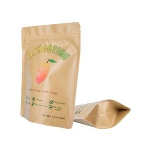 Stand up Packaging Plastic Custom Private Logo Zip Lock Foil Bag for Rice Candy Food Packaging