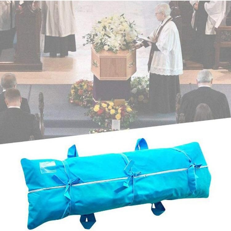 Disposable Custom Biodegradable Body Bag Corpse 6 Handle Body Bags