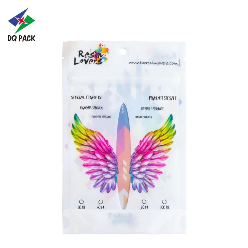 Accept Customzied Recyclable Stand up Zipper Pouch with Zipper Top