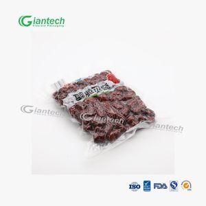 Custom Printed Heat Seal Plastic Bag Food Packaging Vacuum Plastic Bag