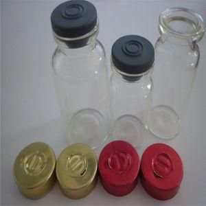 Plain Aluminum Seal Non Sterile Glass Vial Bottle