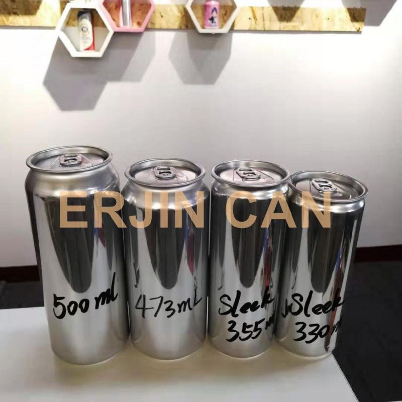 12oz Aluminum Beverage Cans with Shrink Sleeve Label