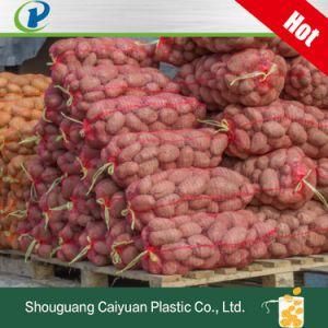 Packaging Plastic Net PP Bag Durable Plastic PP Tubular Leno Mesh Bag for Onion Potato Vegetable Firewood