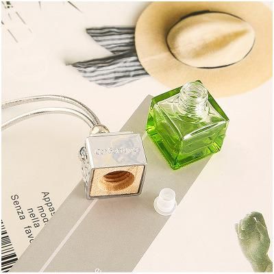 6ml Car Air Freshener Scent Perfume Bottle Ornament Essential Oil Diffuser Fragrance Hanging Empty Bottle Interior Accessory