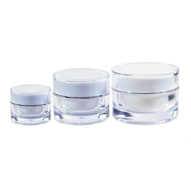 Professional Round Shape Luxury Cosmetics Cream Acrylic Jar