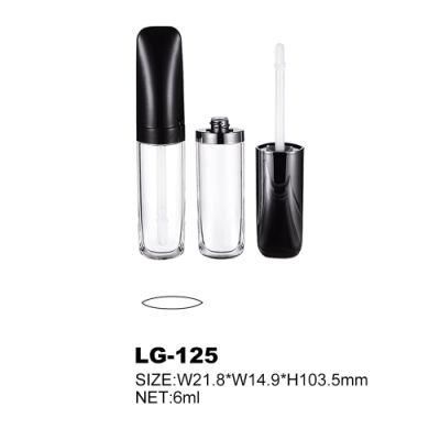 Oval Flat Lipgloss Tube Luxury Lip Tint Container for Makeup