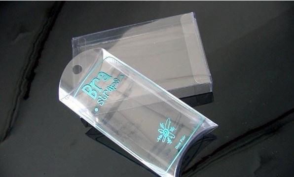 Custom Clear Craft  Printing Pillow Packaging Plastic Gift Box