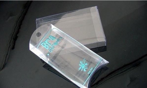 Custom Clear Craft Printing Pillow Packaging Plastic Gift Box