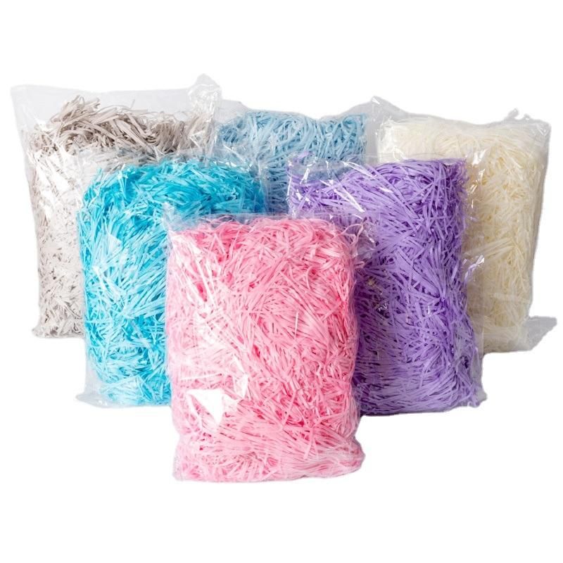 Color Lafite Filling Decorative Shredded Paper Silk