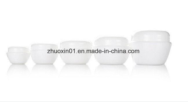 Different Color Plastic PP Cosmetic Cream Jar