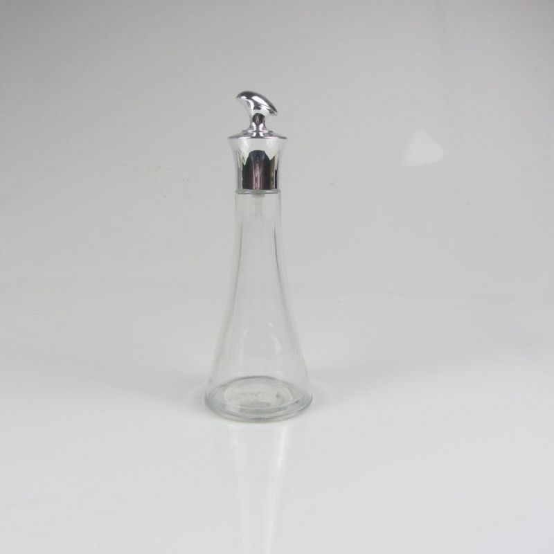 Hot Sales Round Shape Cosmetic Glass Spray Perfume Bottle 100ml