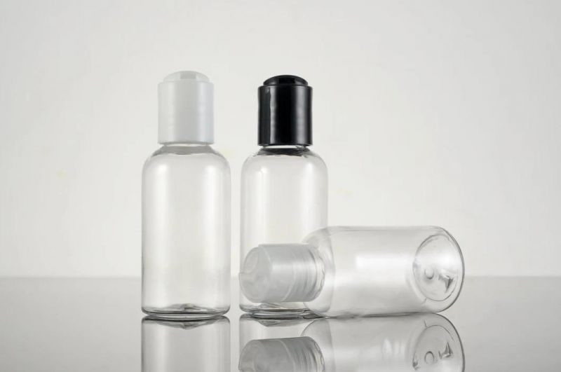 50ml Pet Empty Round Bottle with Flip Cap