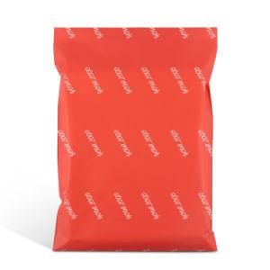 High Quality Matt Orange Mail Courier Plastic Package Postage Bag