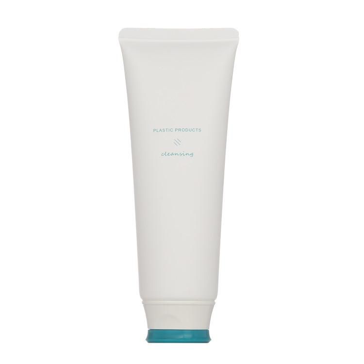 Empty Plastic Frost Sample Cosmetic Soft Tube with Flip Caps for Facial Cleanser and Hand Cream