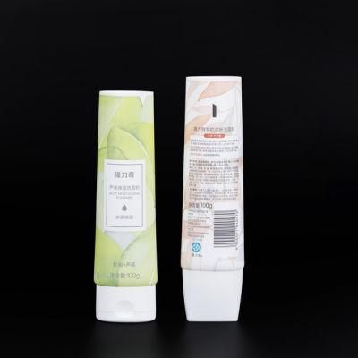 Custom White Plastic Tubes Cosmetic Packaging Tube 1oz 2oz 3oz 4oz Makeup Packaging
