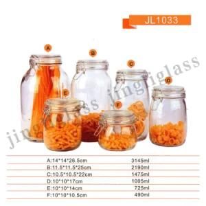 Clip Cap Glass Storage Jar Good Design