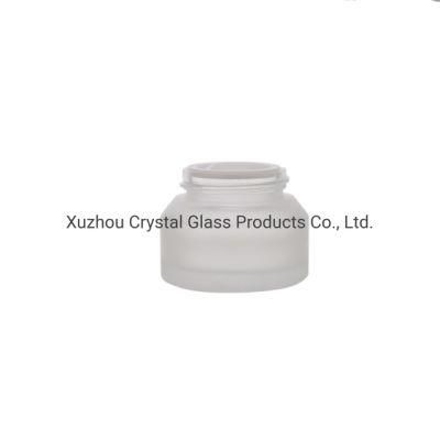 4oz Amber Round Glass Jars Containers Cosmetic Jar with Wood Grain Lids