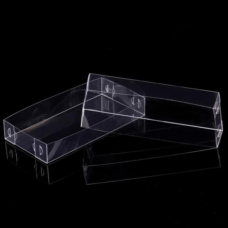 Base and Top 2 Piece Chocolate Plastic Pet PVC Clear Gift Box