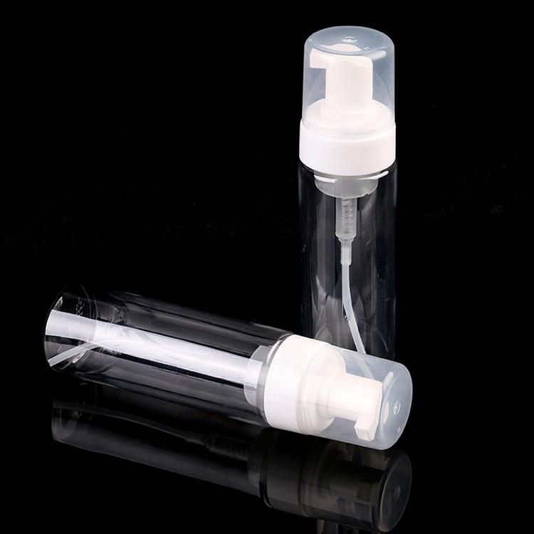 Empty Plastic Foam Pump Bottle 30ml 50ml 60ml 100ml 150ml 200ml Clear White Blue Pet Facial Cleanser Mousse Foam Pump Bottle