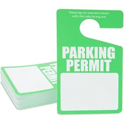 Custom Design Plastic Clothing Garment Hangtag Seal String Hang Tag