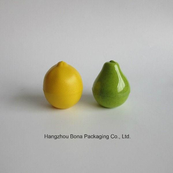 Custom Design Banana Shape Cosmetic 30ml Plastic Jar