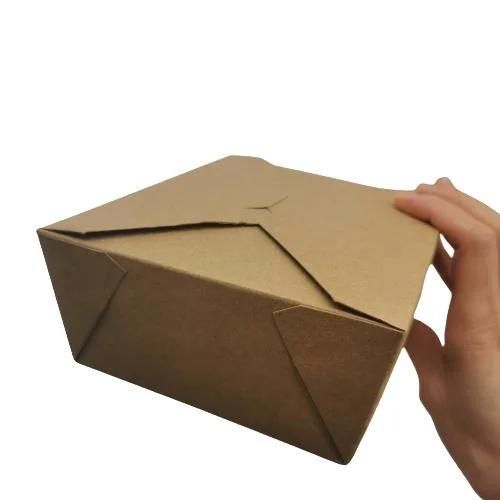 out Going Kraft Paper Soup Cups with Paper Lids