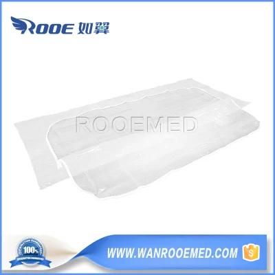 Ga402 Transparent Hospital Disposable PEVA Dead Body Bag for Mortuary Cadaver