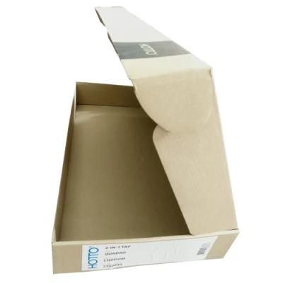 Custom Logo Printed Brown Kraft Paper Printing Paper Box