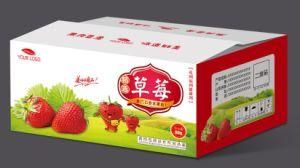 Custom White Cardboard /Corrugated Board Vegetable and Fruit Shipping Packaging Carton Box
