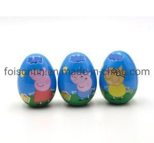 OEM Common Egg Tin Box for Candy and Gadget with Competitive Price