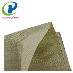 Green Recycled PP Woven Bag for Packaging Construction Waste, Building Garbage