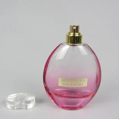 Selling Gradient Color Luxury 100 Ml Perfume Glass Bottle