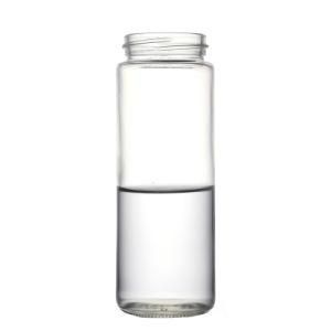 Glass Bottle Manufacturer High Quality Wholesale Empty Beverage Juice Round Glass Water Bottle