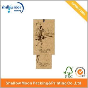 2016 New Design Kraft Paper Printed Hangtag (QYZ037)