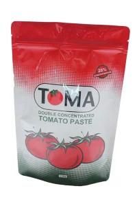 Stand up Bag with Ziplock for Tomato Paste, Catsup Plastic Packaging Pouch