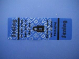 Custom Anti-Counterfeitingg Cheap Good Quality Sticker